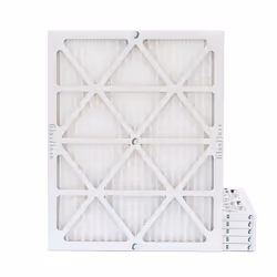 Glasfloss 16-3/8 x 21-1/2 x 1 MERV 10 Pleated Air Filters Box of 6. Replacement filters for Carrier Payne & Bryant.
