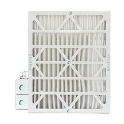 Glasfloss 16x20x4 MERV 10 (FPR 5-6) 4"""" Inch Pleated Air Filters Box of 3. Actual Size: 15-1/2 x 19-1/2 x 3-3/4