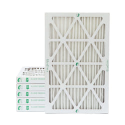 Glasfloss 16x24x2 MERV 10 (FPR 5-6) 2"""" Inch Pleated Air Filters Box of 6. Actual Size: 15-1/2 x 23-1/2 x 1-3/4