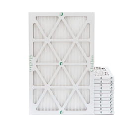 Glasfloss 16x25x1 MERV 10 FPR 5-6 Pleated Air Filters By Glasfloss. Box of 6. Actual Size: 15-1/2 x 24-1/2 x 7/8