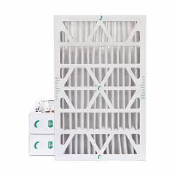 Glasfloss 16x25x4 MERV 10 (FPR 5-6) 4"""" Inch Pleated Air Filters Box of 3. Actual Size: 15-1/2 x 24-1/2 x 3-3/4