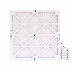 Glasfloss 20x20x1 MERV 10 (FPR 5-6) Pleated Air Filters Box of 6. Actual Size: 19-1/2 x 19-1/2 x 7/8