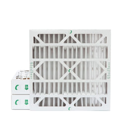 Glasfloss 20x20x4 MERV 10 (FPR 5-6) 4"""" Inch Pleated Air Filters Box of 3. Actual Size: 19-1/2 x 19-1/2 x 3-3/4