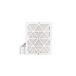 Glasfloss 21-1/2 x 23-5/16 x 1 MERV 10 Pleated Air Filters Box of 6. Replacement filters for Carrier  Payne  & Bryant.
