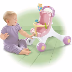 Fisher-Price M9523 Brilliant Basics Stroll-Along Walker