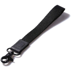 DQL Black Key Lanyard Wrist Keychain wrist strap for wallet  black wri