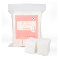 1000PCS Ultra Thin Makeup Remover Cotton Pads Perfect for Face Lips Eyes Nails Polish Makeup Remover Cleansing and Daily Skin Care  Square  Lint