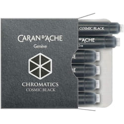 Caran d'Ache 8021-009 Cartridge Ink Cosmic Black