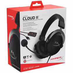 HyperX Cloud II 7.1 Virtual Surround Sound Computer Headset USB Gunmetal