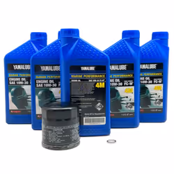 YAMAHA Original OEM Yamalube LUB-MRNMR-KT-10 F150-F200 4Cyl Oil Change