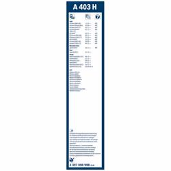 Bosch Wiper Blade Rear A403H, Length: 400mm â rear wiper blade