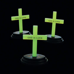 Fun Express God is Love Glow in The Dark Crosses - Set of 12 - Church  Sunday School and VBS Gifts