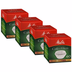Melitta 63229 Single Serve Coffee Filters For JavaJigTM 60 Count (Pack of 4)