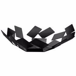 Alessi MT01 B Basket Black 24.5 x 23.2 x 6.2 cm