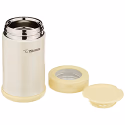 Zojirushi Stainless Steel Lunch Jar  25Ounce  Pearl Yellow