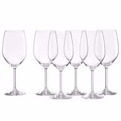 Lenox Tuscany Classics White Wine Glass Set  Buy 4 Get 6  6 Count Pack of 1  Clear  21 ounces