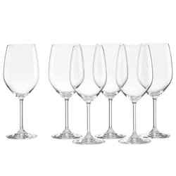 Lenox Tuscany Classics White Wine Glass Set  Buy 4 Get 6  6 Count Pack of 1  Clear  21 ounces