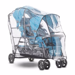 Joovy Triple Stroller Rain Cover - Universal - Waterproof Windproof Dust-Proof