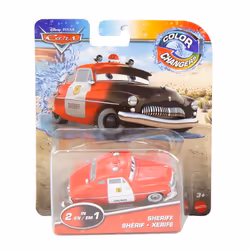 Disney Pixar Cars 2020 Color Changers Sheriff  GNY94