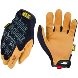 Mechanix Wear: The Original Material4X Synthetic Leather Work Gloves with Secure Fit  Abrasion Resistant  Added Durability  Safety Gloves for Men  Mul