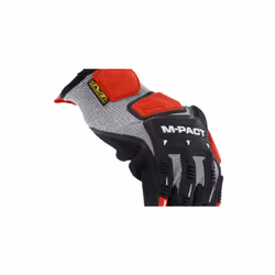 M-Pact Knit CR5A5 Gloves (Medium, Grey/Black)