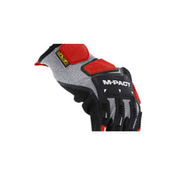 M-Pact Knit CR5A5 Gloves (Medium, Grey/Black)