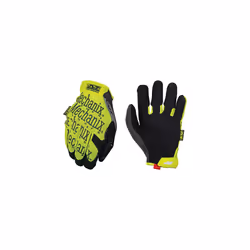 Mechanix Wear: The Original E5 Work Gloves - Cut Resistant, Touch Capable (Medium, Fluorescent Yellow)