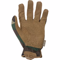 Mechanix Wear Fast Fit Tactical Leather Gloves Brown / Green Camo - M