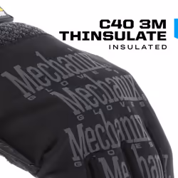 Mechanix Wear: ColdWork Original Winter Work Gloves with Secure Fit, Equipped with 40g 3M Thinsulate, Wind + Water Resistant, Touch Capable Winter Glo