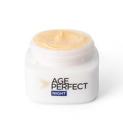 L'OrÃ©al Paris Age Perfect Collagen Expert Retightening Night Cream 50+, Firmer, Moisturised, Nourished Skin, Anti-Age Spots, Collagen AA Fractions,