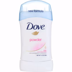 Dove Deodorant 1.6 Ounce Invisible Solid Powder (47ml) (6 Pack)