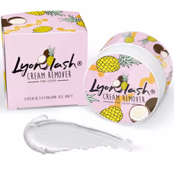 Lyon Lash Pro Gentle Eyelash Extension Cream Remover 15g 0.51fl. oz | Removes Lash Extension Glue Effectively| Low Irritation ...