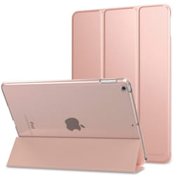 Case Fit 2018/2017 iPad 9.7 5th / 6th Generation, Slim Lightweight Smart Shell Stand Cover with Translucent Frosted Back Protector Fit Apple iPad 9.7