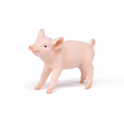 Papo -Hand-Painted - Figurine -Farmyard Friends -Female Piglet -51136
