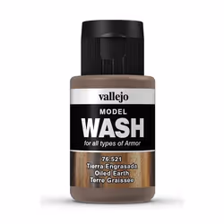Vallejo Oiled Earth, 35 ml, Brown, Bottle