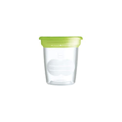 Storage Pots for Baby Food, Storage Compatible with MAM Manual Breast Pump, Food Storage Containers for Fridge and Freezer, 5 Pots, Food Storage