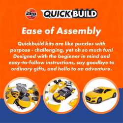 Airfix Quickbuild P-51D Mustang Airplane Brick Building Plastic Model Kit J6016
