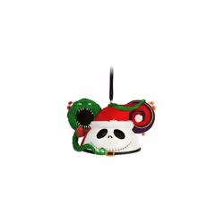 Disney Parks Santa Jack Skellington Mickey Mouse Ears Hat Ornament