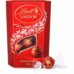 Lindt Lindor Milk Chocolate Truffles Box, 200g