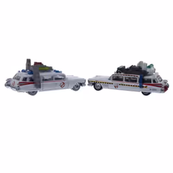 Hot Wheels Classic Ghostbusters Ecto-1 and Ecto-1A Die-Cast Vehicle 2-Pack
