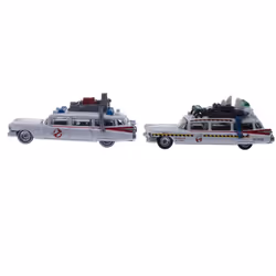 Hot Wheels Classic Ghostbusters Ecto-1 and Ecto-1A Die-Cast Vehicle 2-Pack