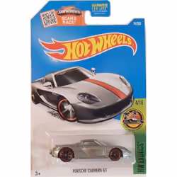 Hot Wheels 2016 HW Exotics Porsche Carrera GT Exclusive ZAMAC #74/250