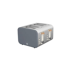 Swan ST14620GRYN, 4 Slice Nordic Toaster, 1500W, Slate Grey