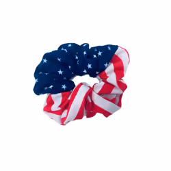 Shimmer Anna Shine Red White and Blue Patriotic American Flag Twist Headband USA American Flag Headband