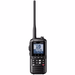 Standard Horizon HX890 Black Handheld VHF, 6 Watt, w/GPS&FM RCVR