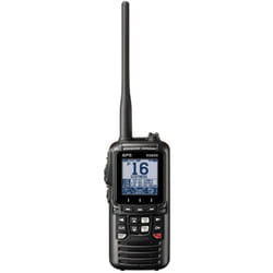 Standard Horizon HX890 Black Handheld VHF, 6 Watt, w/GPS&FM RCVR
