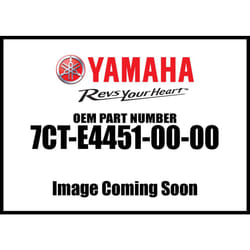 Yamaha 7CT-E4451-00-00 ELEMENT  AIR CLEANER; 7CTE44510000