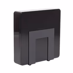 HIDEit Mounts Uni-SW VESA Mount - American Company - Black Steel Adjustable Small and Wide Device Wall Mount - Cable Box Wall ...