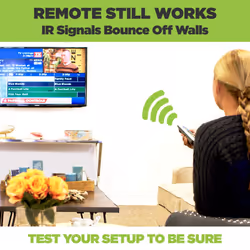 HIDEit Mounts Uni-SW VESA Mount - American Company - Black Steel Adjustable Small and Wide Device Wall Mount - Cable Box Wall Mount  Modem Wall Mount