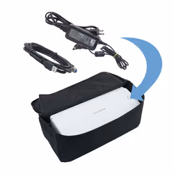 Compact Document Scanner Carrying Case - Travel Bag for Fujitsu ScanSnap ix1300  Plustek  Epson and Brother Scanner use. Dust-Proof  Anti-Static  Dust